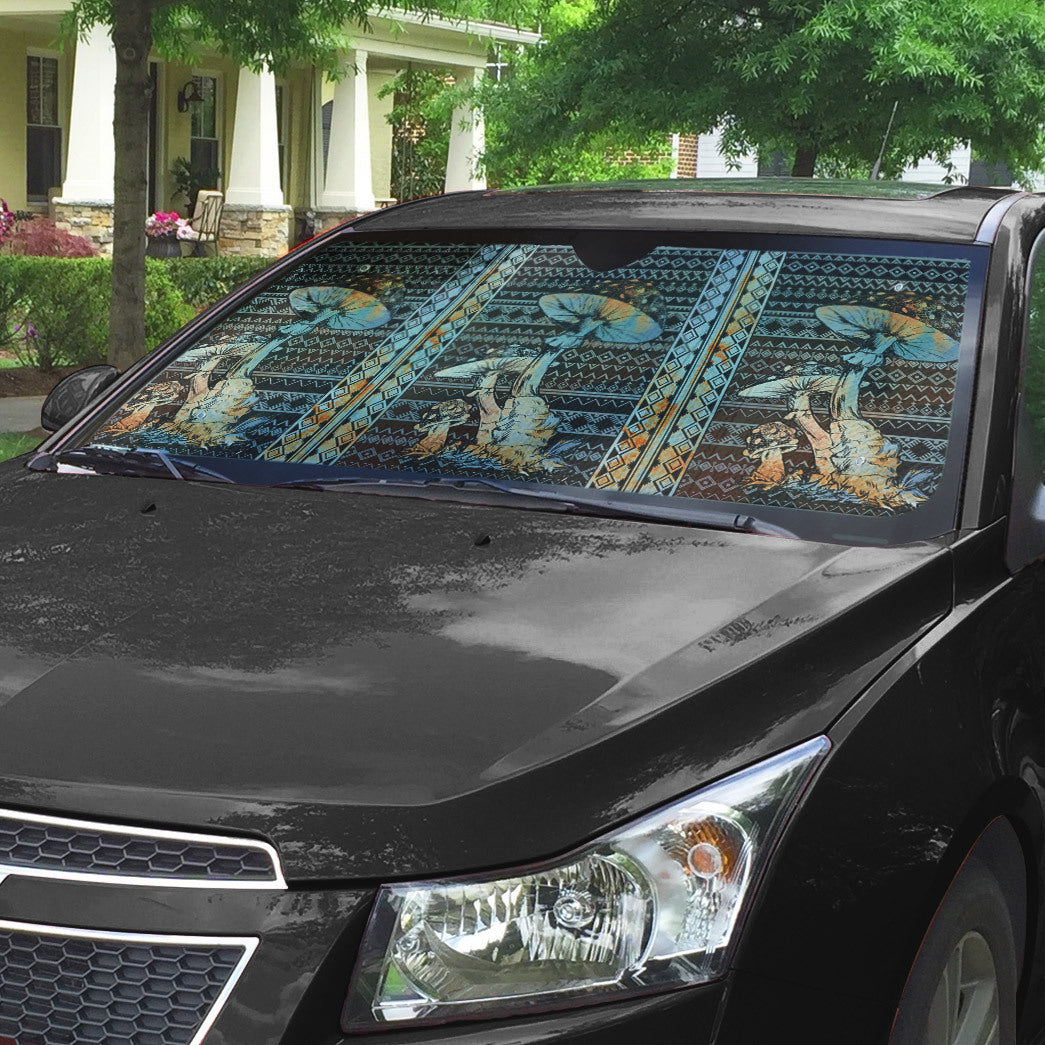 Gearhumans 3D Mushroom Car Auto Sunshade
