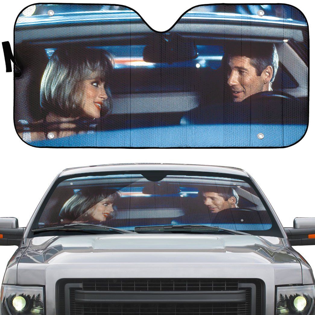 Gearhumans 3D Pretty Woman Custom Car Auto Sunshade
