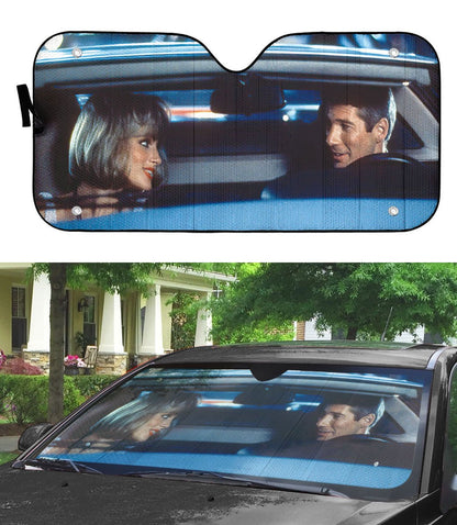 Gearhumans 3D Pretty Woman Custom Car Auto Sunshade