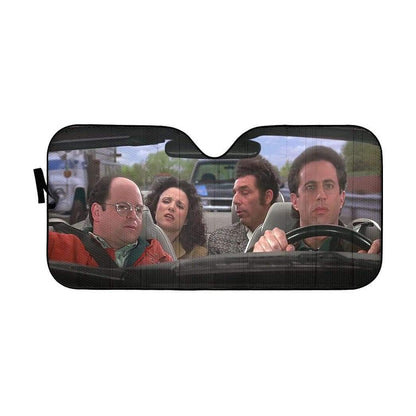 Gearhumans 3D Seinfeld Custom Car Auto Sunshade