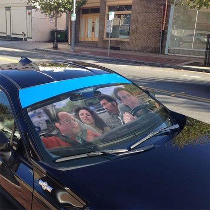Gearhumans 3D Seinfeld Custom Car Auto Sunshade