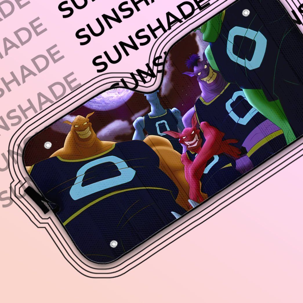 Gearhumans 3D Space Jam Car Auto Sunshade