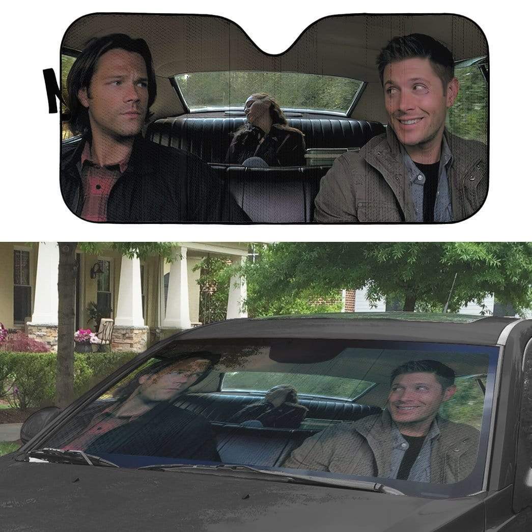Gearhumans 3D Supernatural Custom Car Auto Sunshade