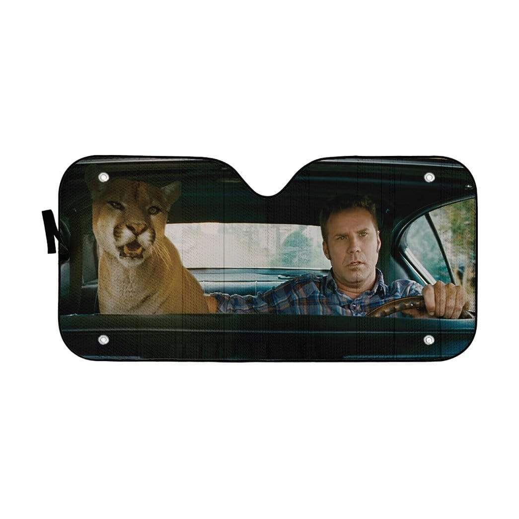 Gearhumans 3D Talladega Nights Cougar Custom Car Auto Sunshade