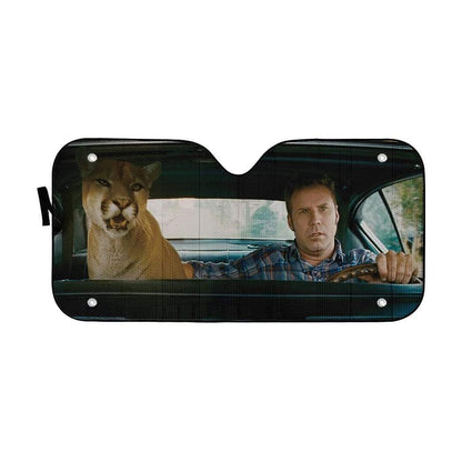 Gearhumans 3D Talladega Nights Cougar Custom Car Auto Sunshade