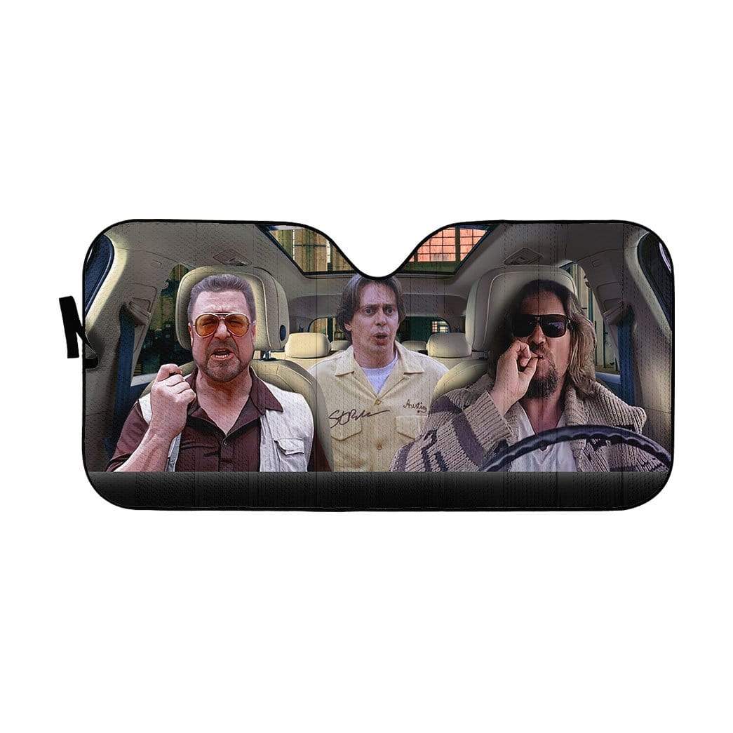 Gearhumans 3D The Big Lebowski Custom Car Auto Sunshade