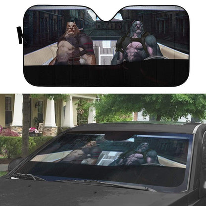 Gearhumans 3D The Expendables Pit Bull Custom Car Auto Sunshade