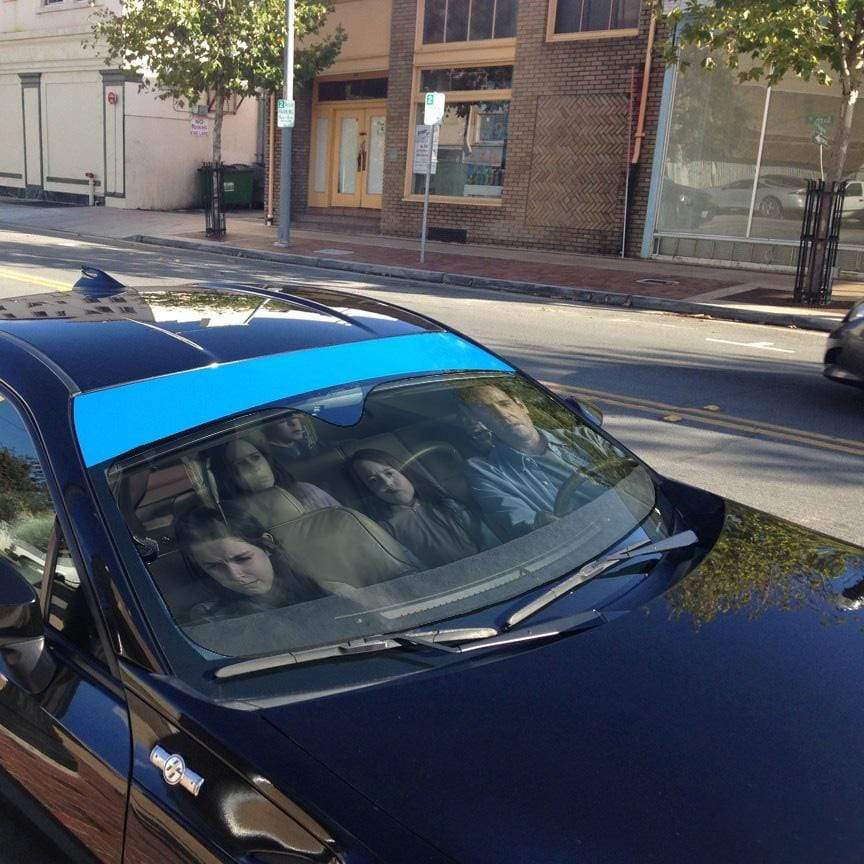 Gearhumans 3D The Haunting Of Hill House Custom Car Auto Sunshade