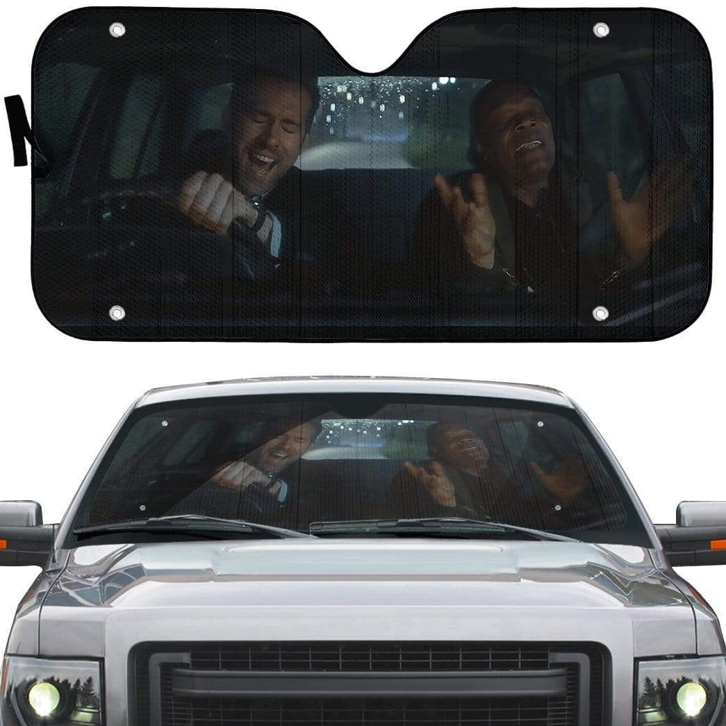 Gearhumans 3D The Hitman's Bodyguard Custom Car Auto Sunshade