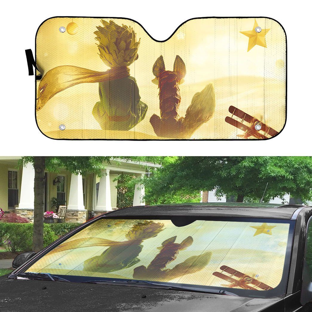 Gearhumans 3D The Little Prince Custom Car Auto Sunshade