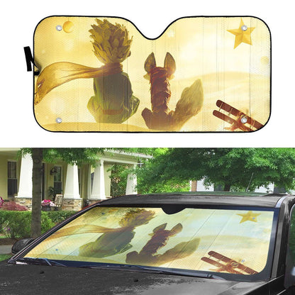 Gearhumans 3D The Little Prince Custom Car Auto Sunshade