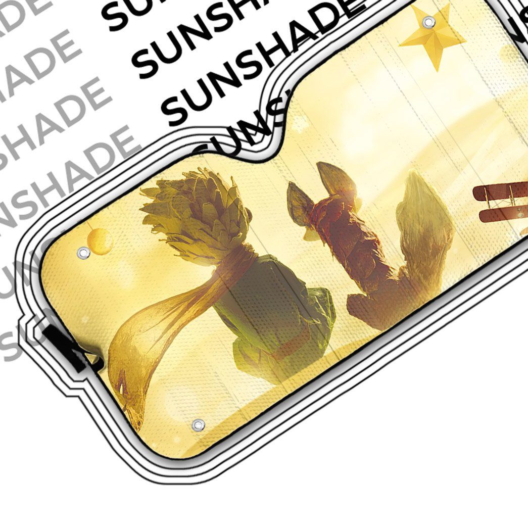 Gearhumans 3D The Little Prince Custom Car Auto Sunshade