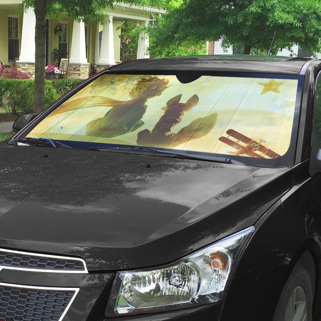 Gearhumans 3D The Little Prince Custom Car Auto Sunshade