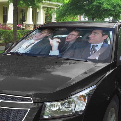 Gearhumans 3D The Office Car Scene Custom Car Auto Sunshade
