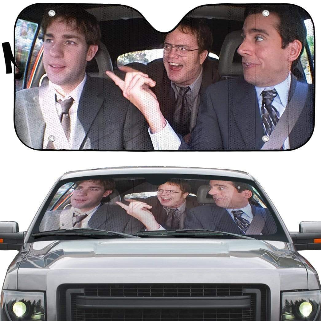 Gearhumans 3D The Office Car Scene Custom Car Auto Sunshade