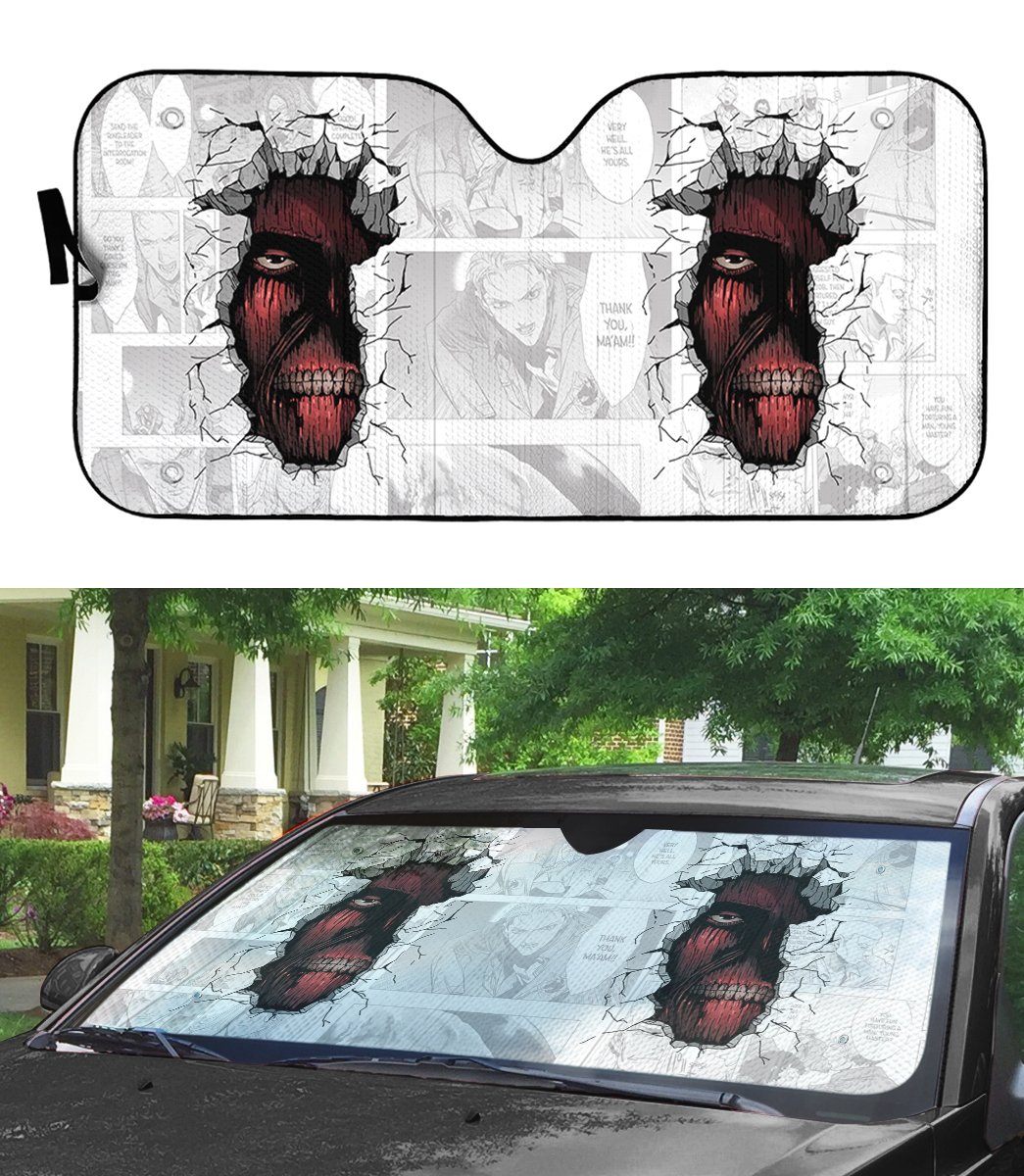 Gearhumans 3D The Wall Titan Auto Sun Shade