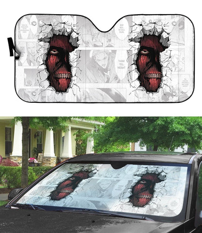 Gearhumans 3D The Wall Titan Auto Sun Shade