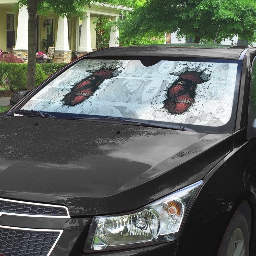 Gearhumans 3D The Wall Titan Auto Sun Shade