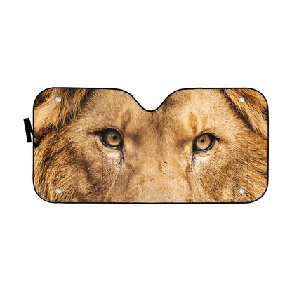 Gearhumans 3D Through The Eyes Of A Lion Custom Sunshade
