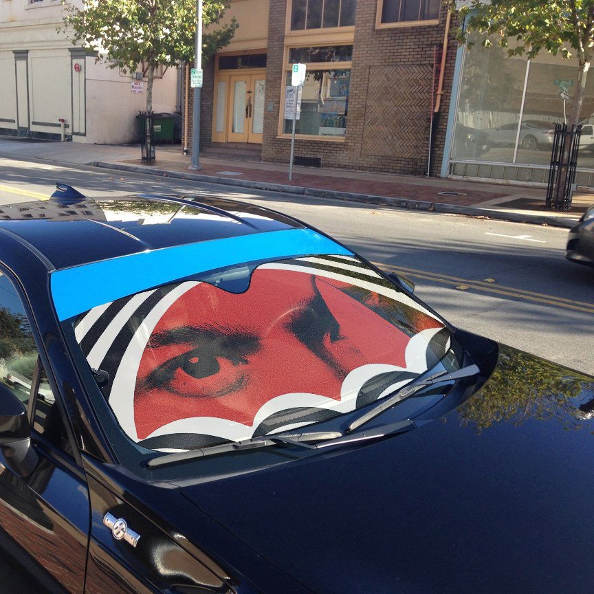 Gearhumans 3D UA Number 2 Custom Auto Sunshade