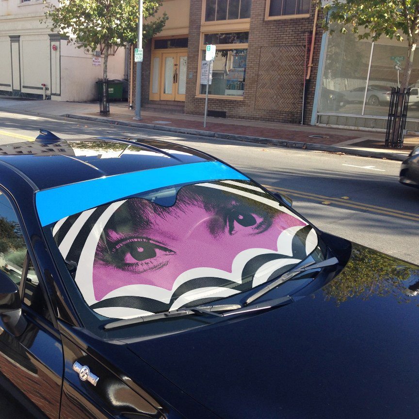 Gearhumans 3D UA Number 3 Custom Auto Sunshade