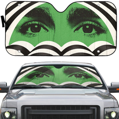 Gearhumans 3D UA Number 4 Custom Auto Sunshade