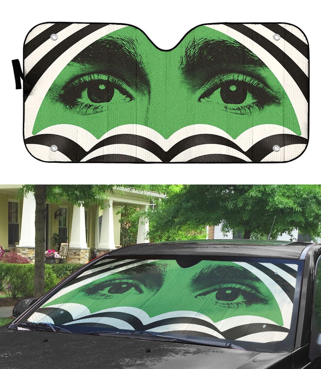Gearhumans 3D UA Number 4 Custom Auto Sunshade
