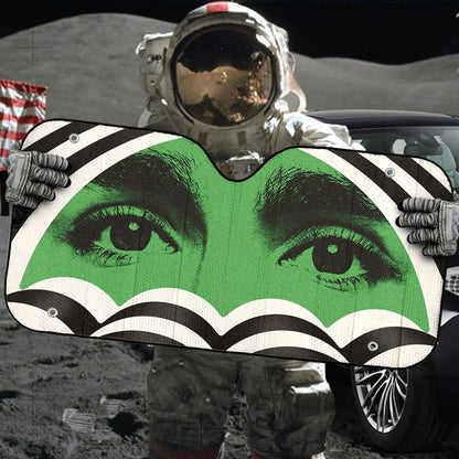 Gearhumans 3D UA Number 4 Custom Auto Sunshade