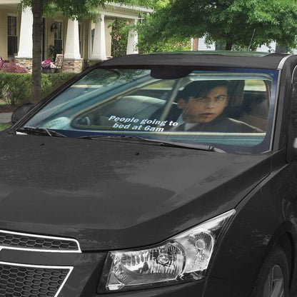 Gearhumans 3D Vanya and Five Drive Umbrella Academy Custom Car Auto Sunshade