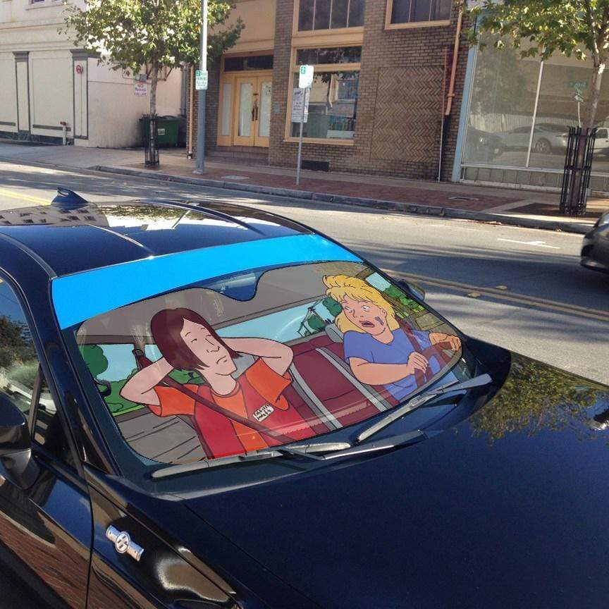 Gearhumans 3D Wings of the Dope Custom Car Auto Sunshade