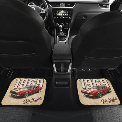 Custom Car Floor Mats – I May Be Old But Cool Cars | PersonalizedFury - PersonalizedFury