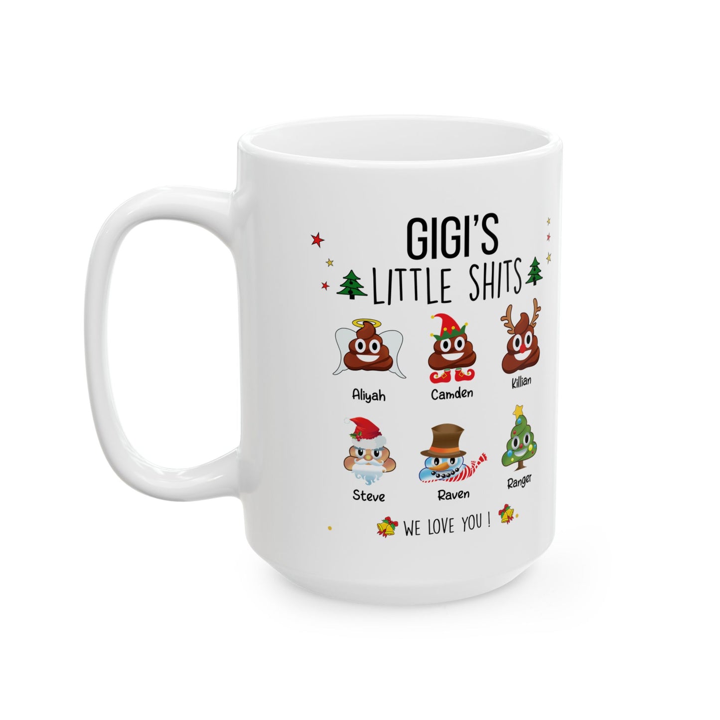 Funny Mug For Gigi - Personalized Christmas Gift - PersonalizedFury