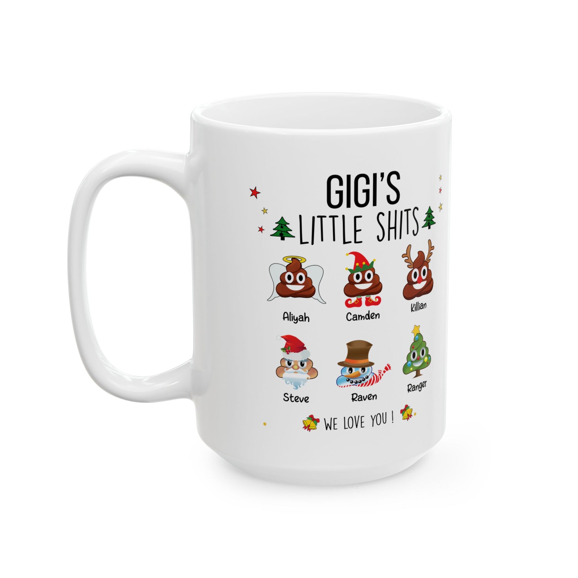 Funny Mug For Gigi - Personalized Christmas Gift - PersonalizedFury
