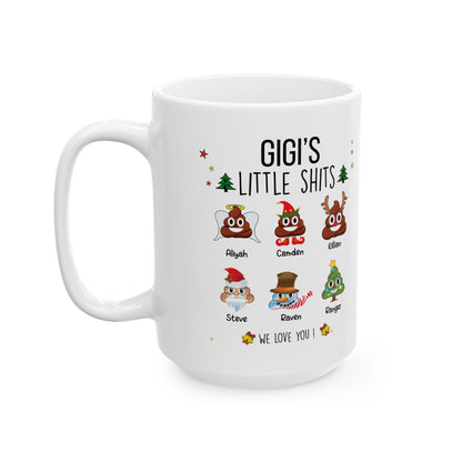 Funny Mug For Gigi - Personalized Christmas Gift - PersonalizedFury