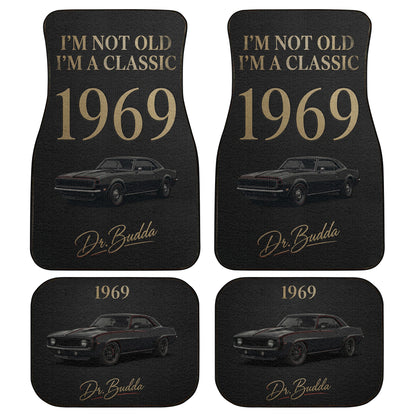 Custom Car Floor Mats – I’m Not Old, I’m a Classic | PersonalizedFury