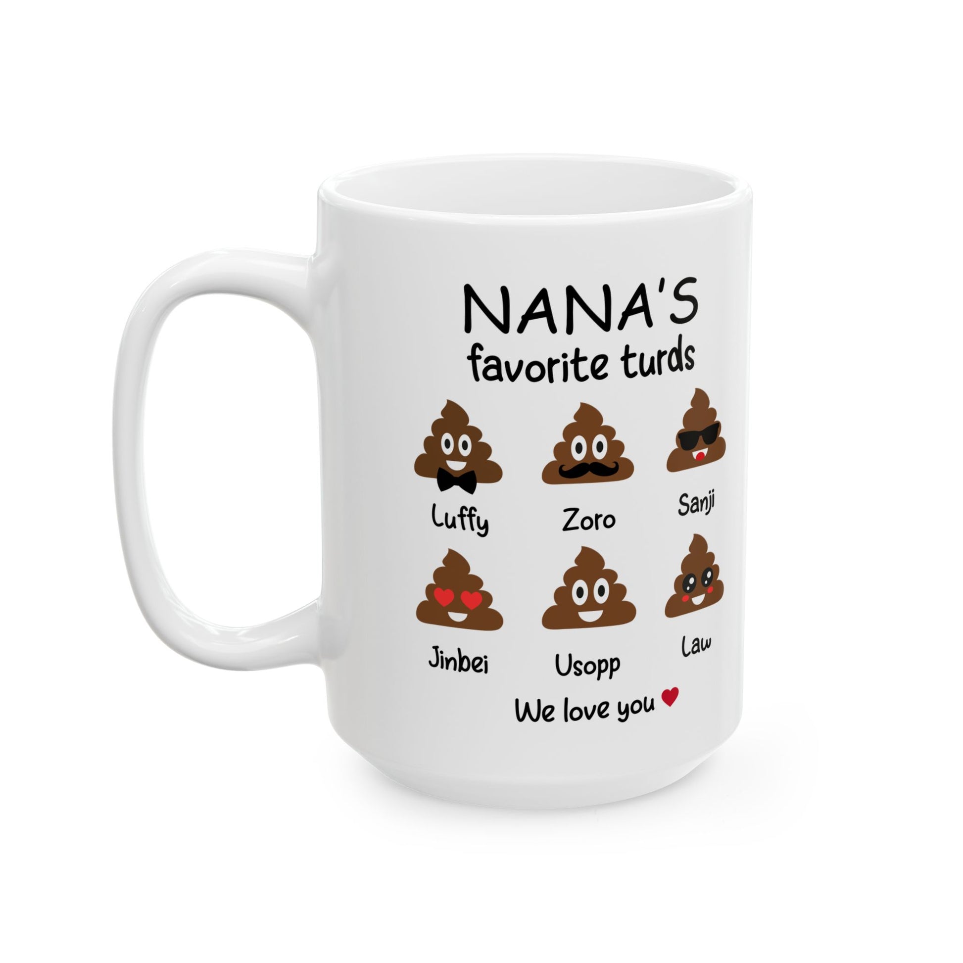 Personalized Nana Coffee Mug - Funny Gift For Grandma - PersonalizedFury