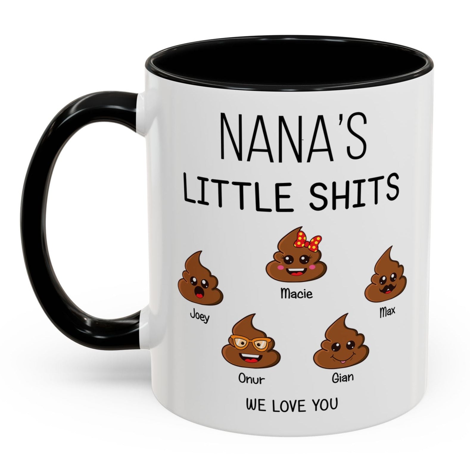 Personalized Mug For Nana - Funny Gift For Grandma - PersonalizedFury