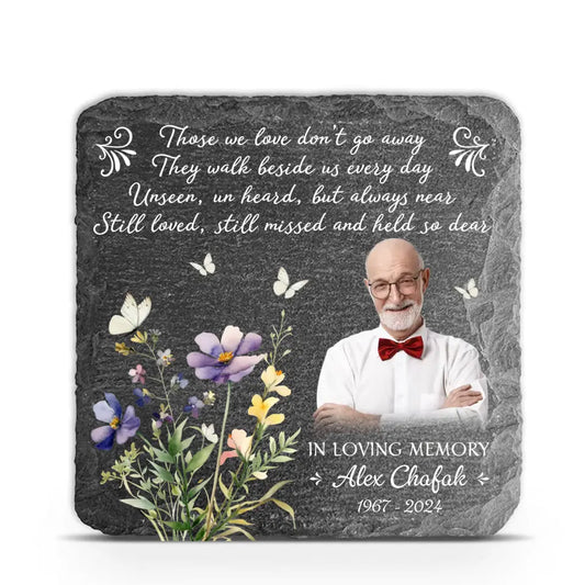 Still Loved, Still Missed And Held So Dear - Personalized Stone, Memorial Gift - MS92