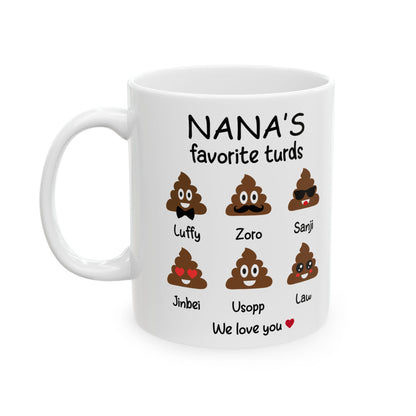 Personalized Nana Coffee Mug - Funny Gift For Grandma - PersonalizedFury