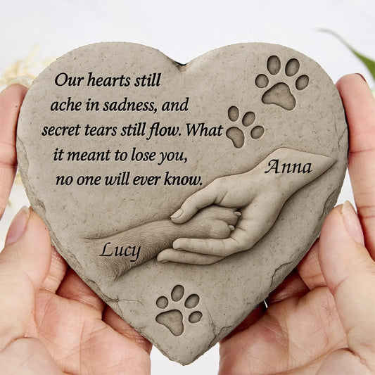 What It Mean To Lose You No One Will Ever Know - Personalized Memorial Stone, Loss Of Pet Gift
