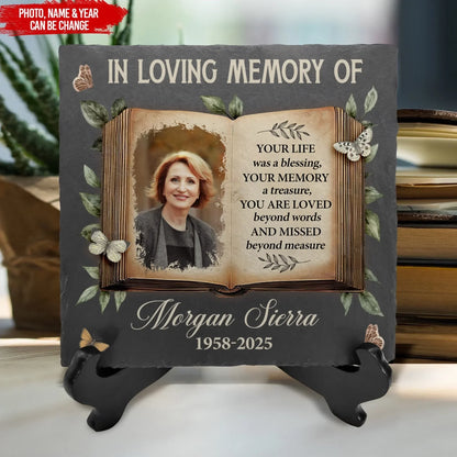 You Are Loved Beyond Words And Missed Beyond Measure - Personalized Memorial Stone