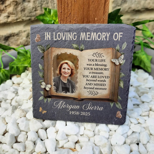 You Are Loved Beyond Words And Missed Beyond Measure - Personalized Memorial Stone