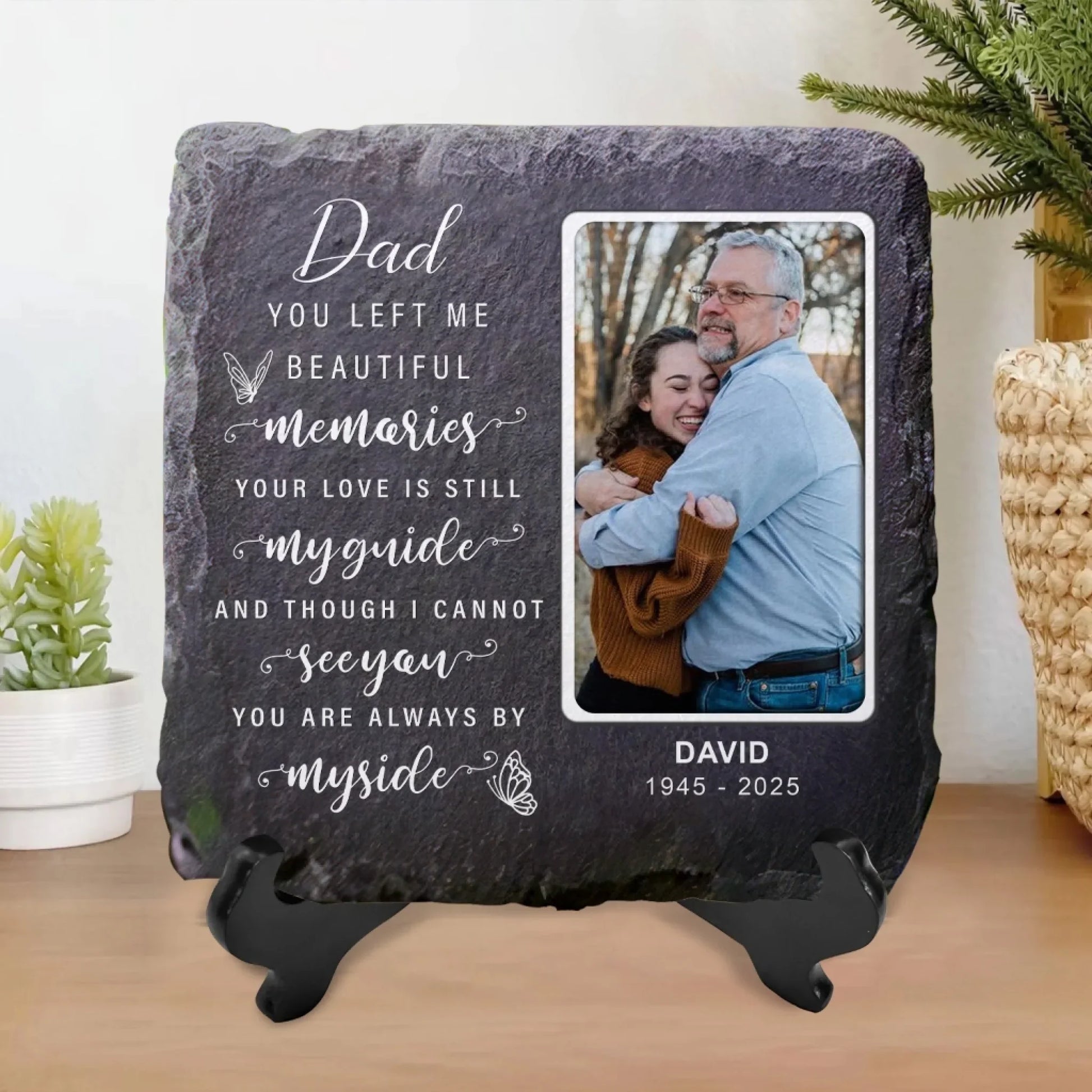 You Are Always By My Side - Personalized Memorial Stone, In Loving Memory Gift, Sympathy Gift