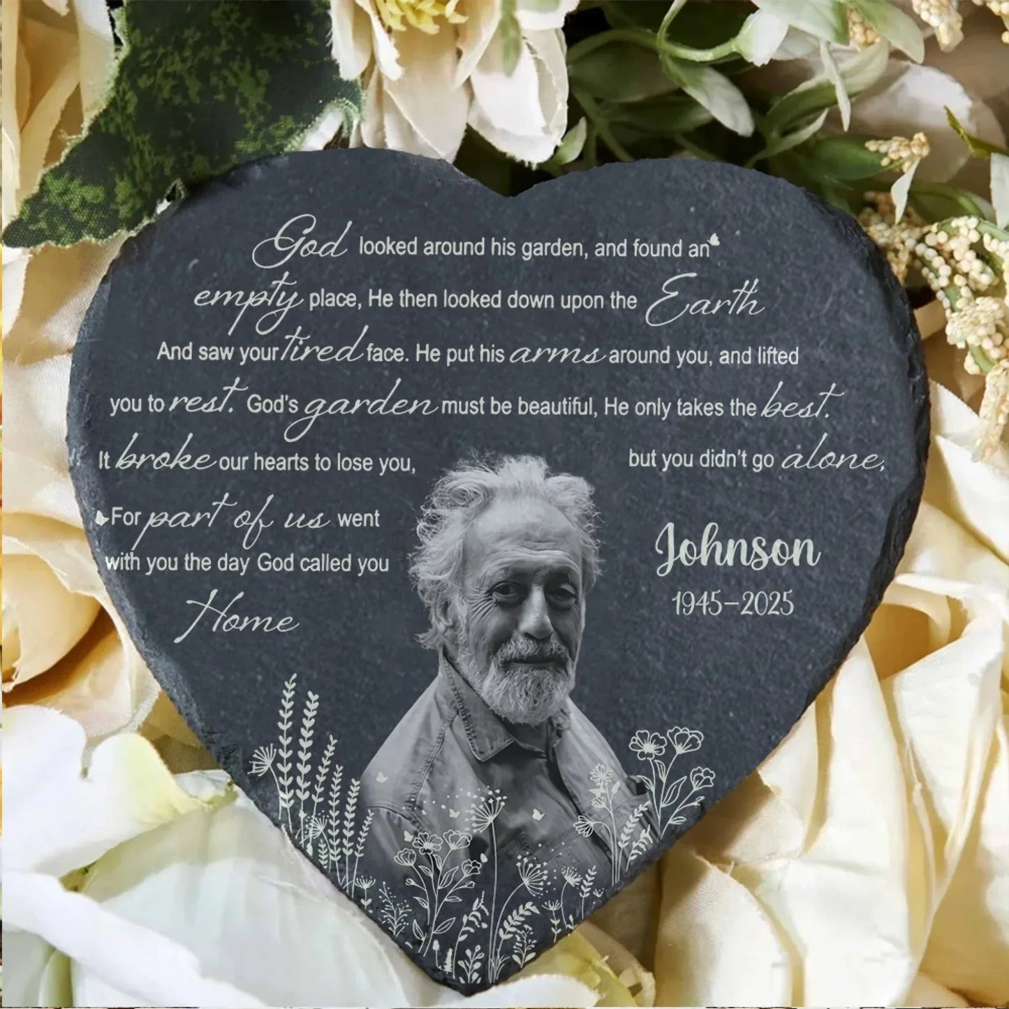 It Broke Our Hearts To Lose You, But You Didn't Go Alone - Personalized Memorial Stone