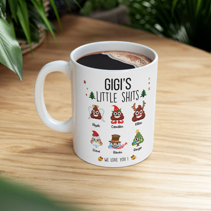 Funny Mug For Gigi - Personalized Christmas Gift - PersonalizedFury