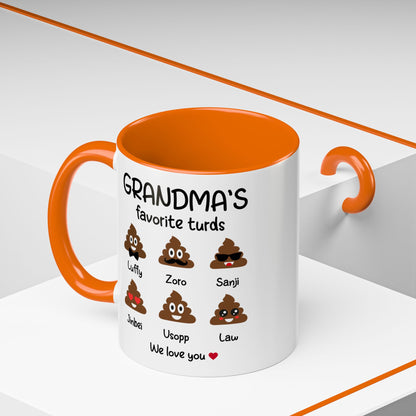 Funny Mug For Grandma - Mother's Day Christmas Gift for Grandma or Mom - PersonalizedFury