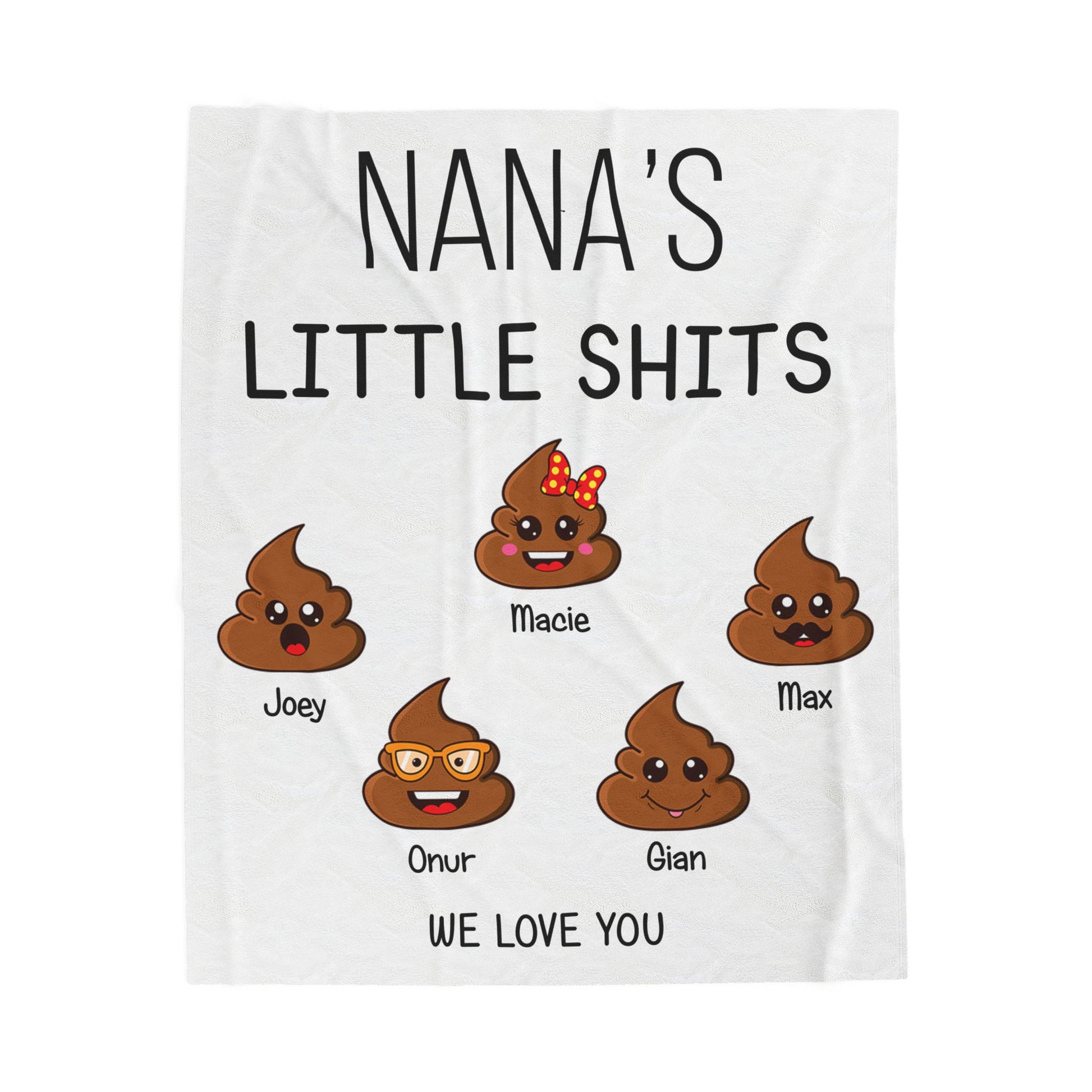 Funny Nana Gift Blanket - PersonalizedFury