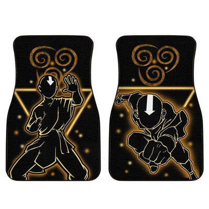 Aang Car Floor Mats Custom Avatar: The Last Airbender Anime Car Accessories Anime Gifts