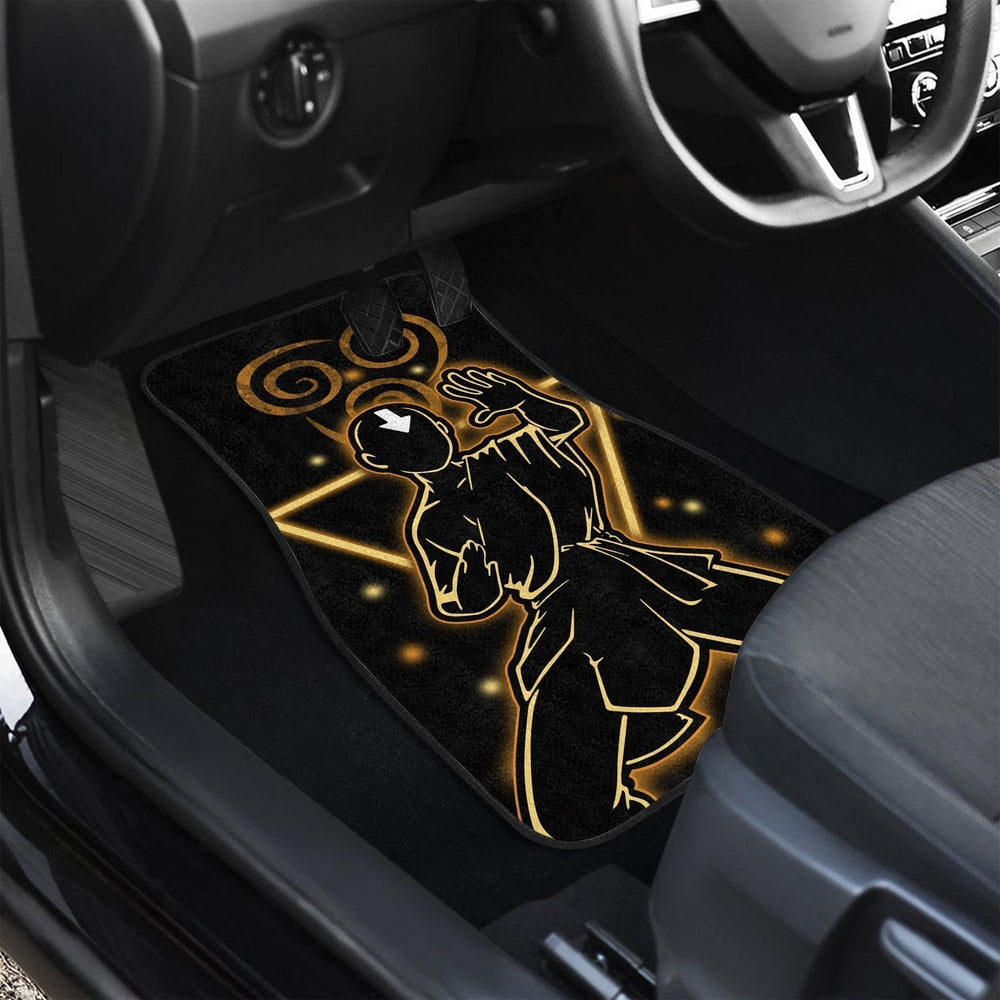 Aang Car Floor Mats Custom Avatar: The Last Airbender Anime Car Accessories Anime Gifts
