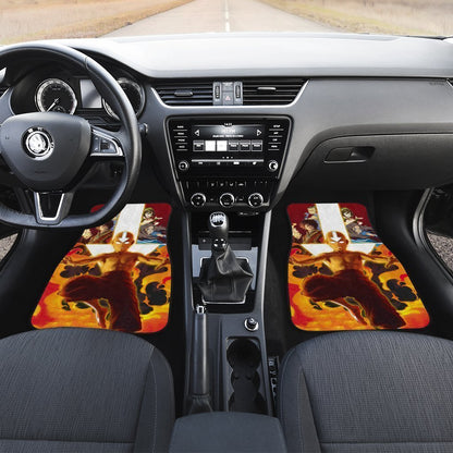 Aang Car Floor Mats Custom Avatar: The Last Airbender Anime Car Interior Accessories